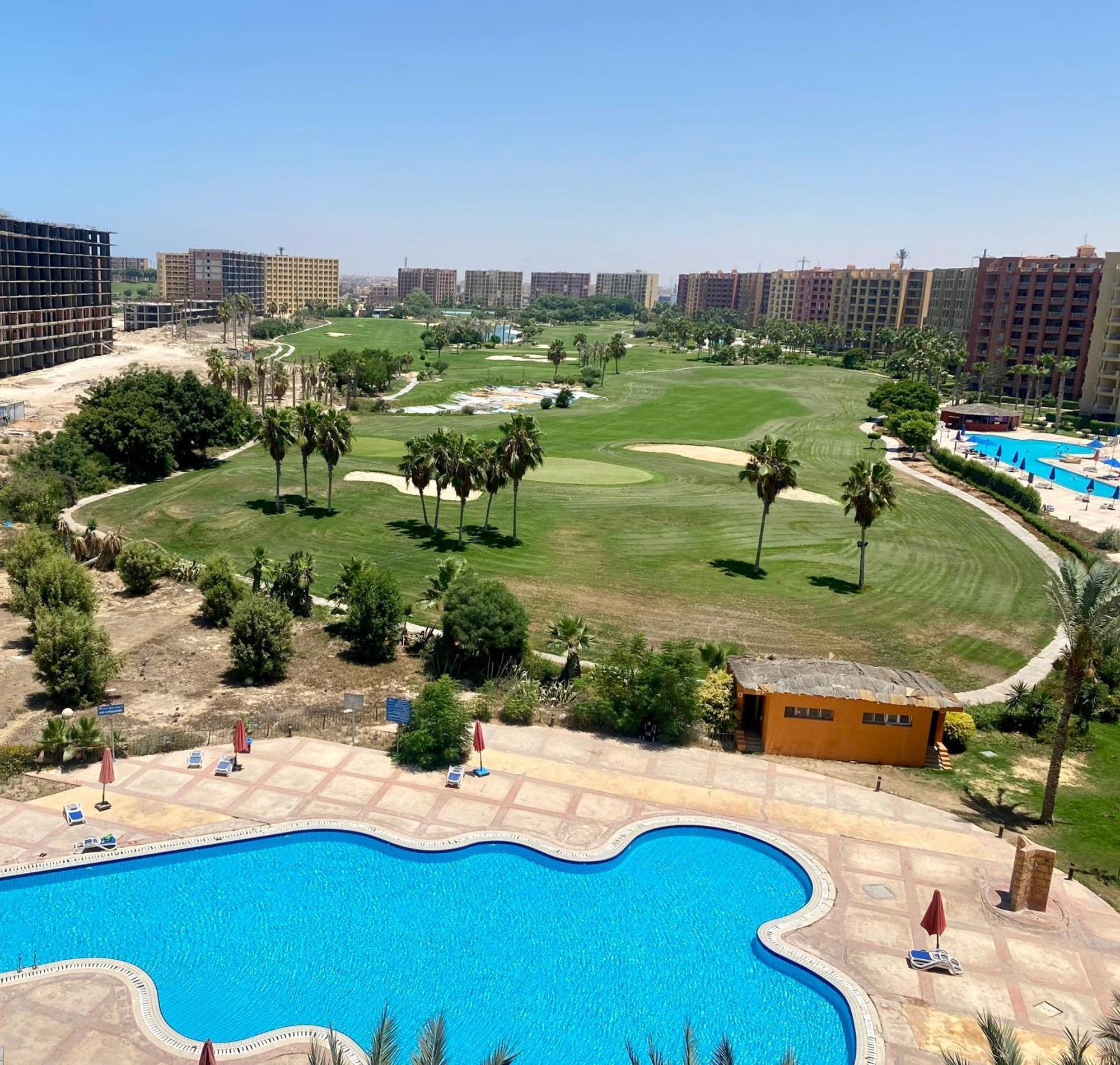 Porto Golf Marina Aqua Park & Beach Access By Best Of Bedz El Alamein Habitación foto